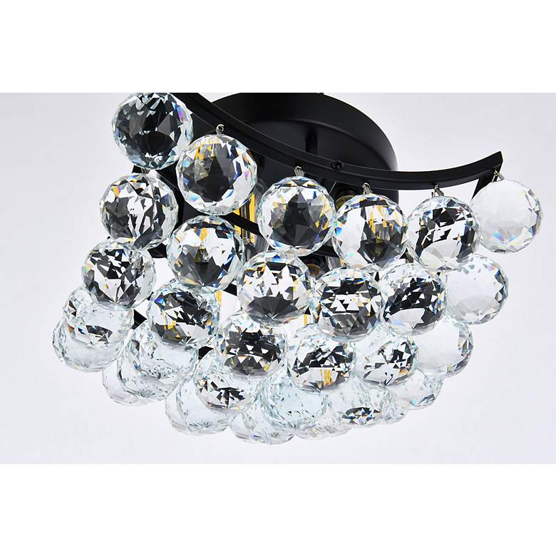 Image 6 Corona 10" Wide Black 4-Light Ceiling Light more views