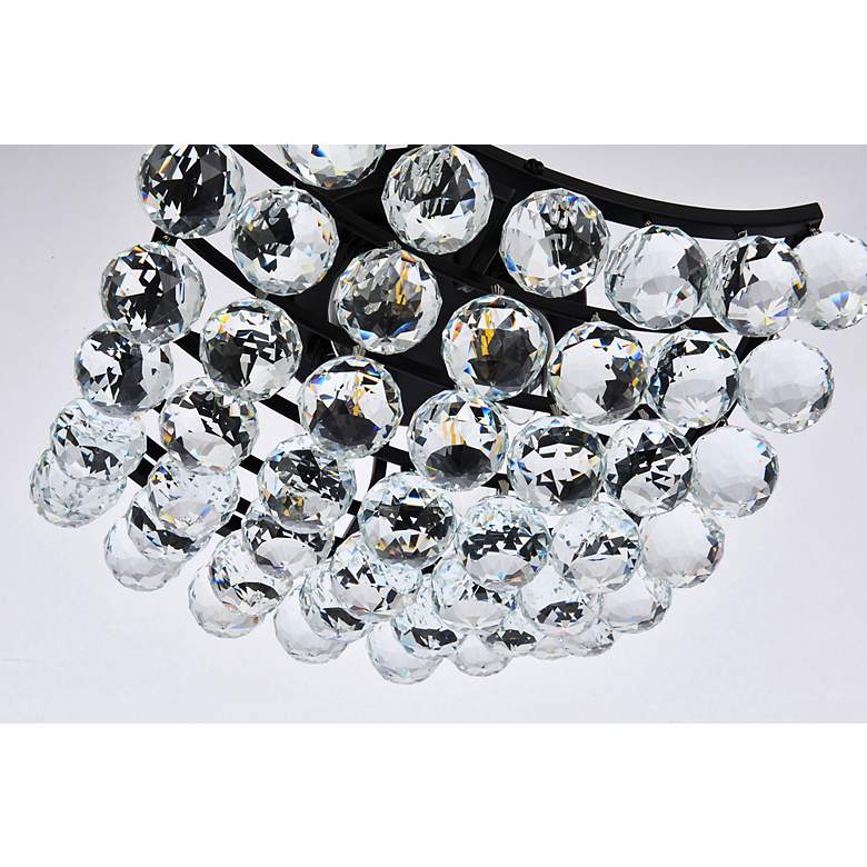 Image 5 Corona 12" Black Flush Mount more views