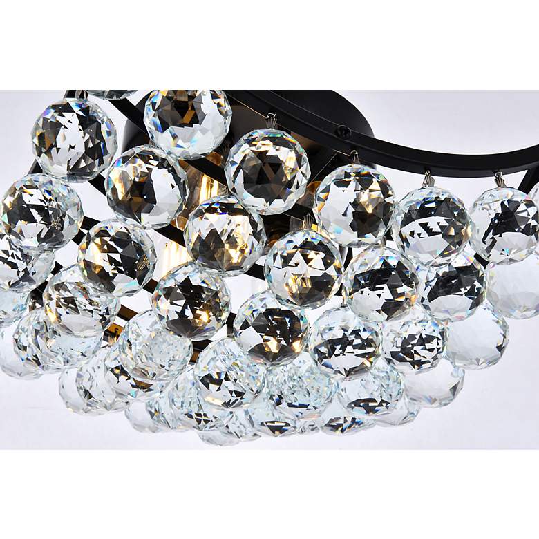 Image 7 Corona 12" Black Flush Mount more views