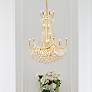 Thumbnail1 of Corona 15 Lt Gold Chandelier Clear