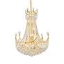 Thumbnail4 of Corona 15 Lt Gold Chandelier Clear more views