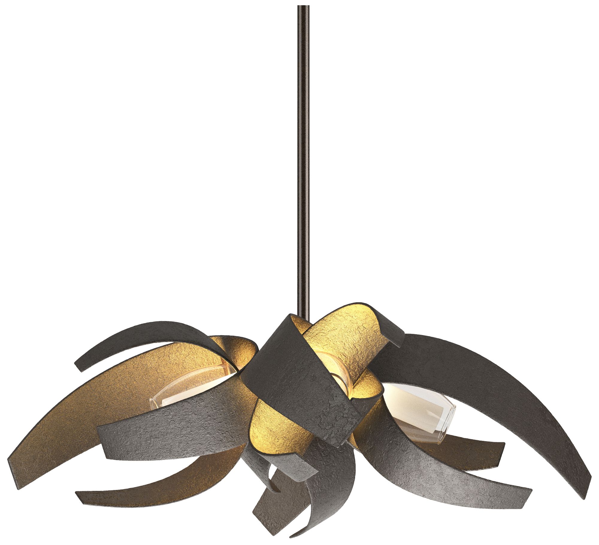 Corona 18" Wide 4-Light Oil Rubbed Bronze Pendant - Made to Order