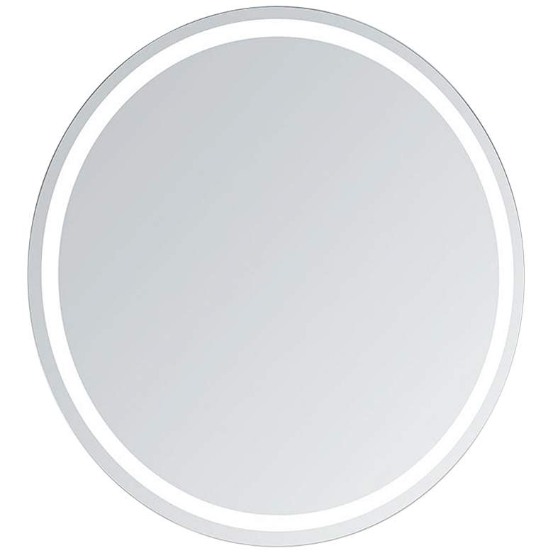 Image 2 Corona 24" Round LED Lighted Bathroom Vanity Wall Mirror