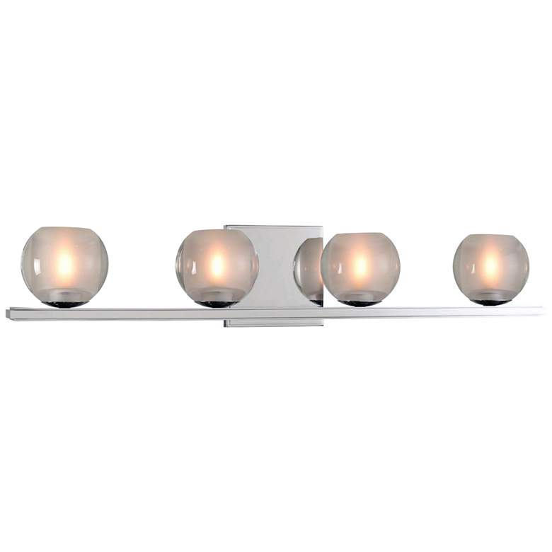 Image 1 Corona 26" Wide Chrome 4-LED Bath Light