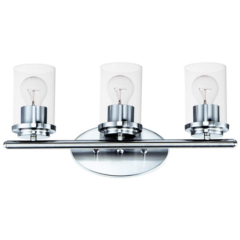 Image 1 Corona 3-Light Bath Vanity - Polished Chrome
