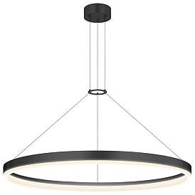 Image1 of Corona 32" LED Ring Pendant - Satin Black