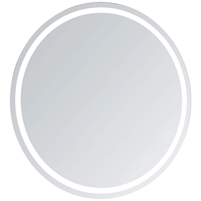 Image 2 Corona 36" Round LED Lighted Bathroom Vanity Wall Mirror