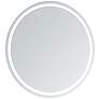 Corona 36" Round LED Lighted Bathroom Vanity Wall Mirror
