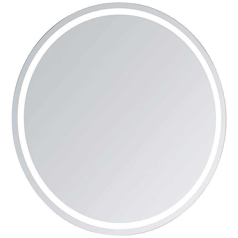 Image 2 Corona 40" Round LED Lighted Bathroom Vanity Wall Mirror