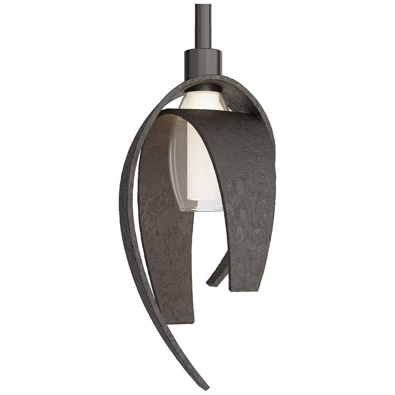 Image 1 Corona 6.2" Wide Oil Rubbed Bronze Mini-Pendant