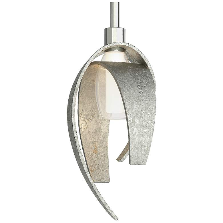 Image 1 Corona 6.2" Wide Sterling Mini-Pendant