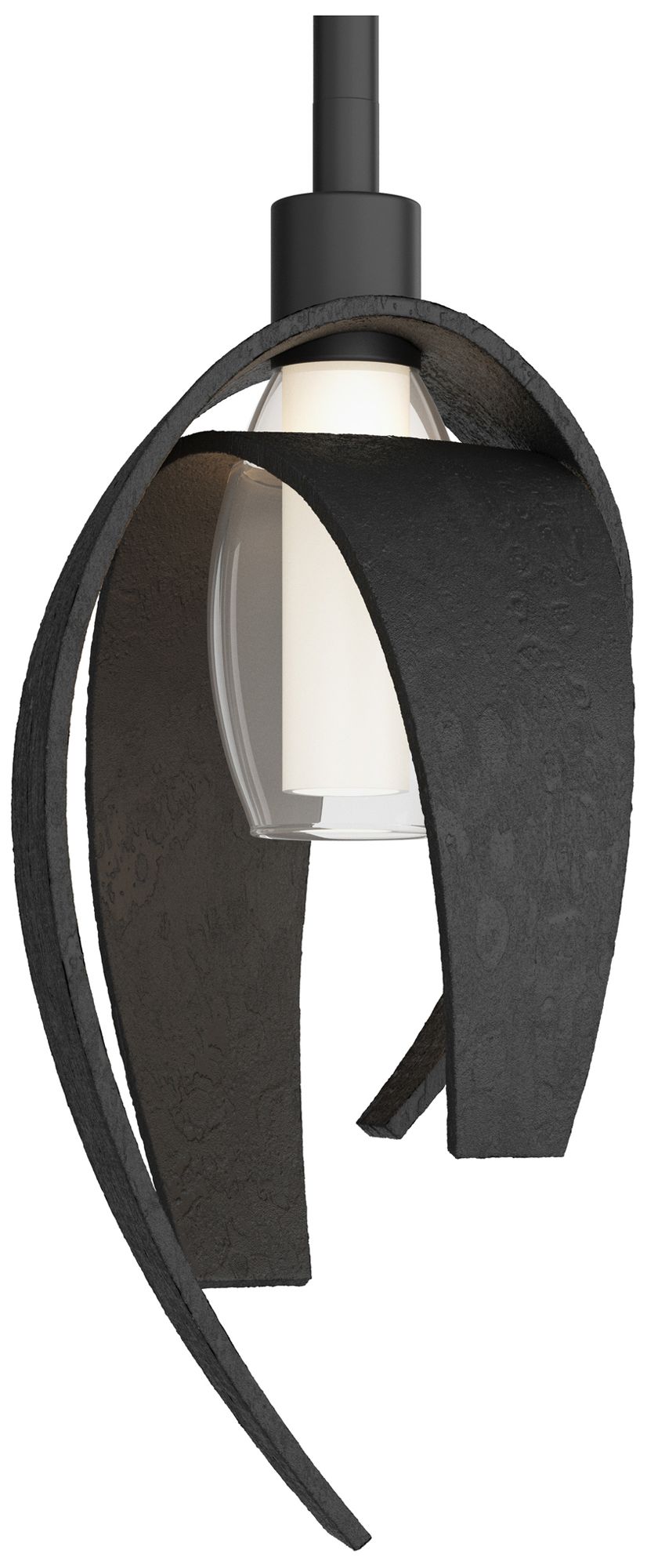 Corona 6" Wide Black Mini Pendant