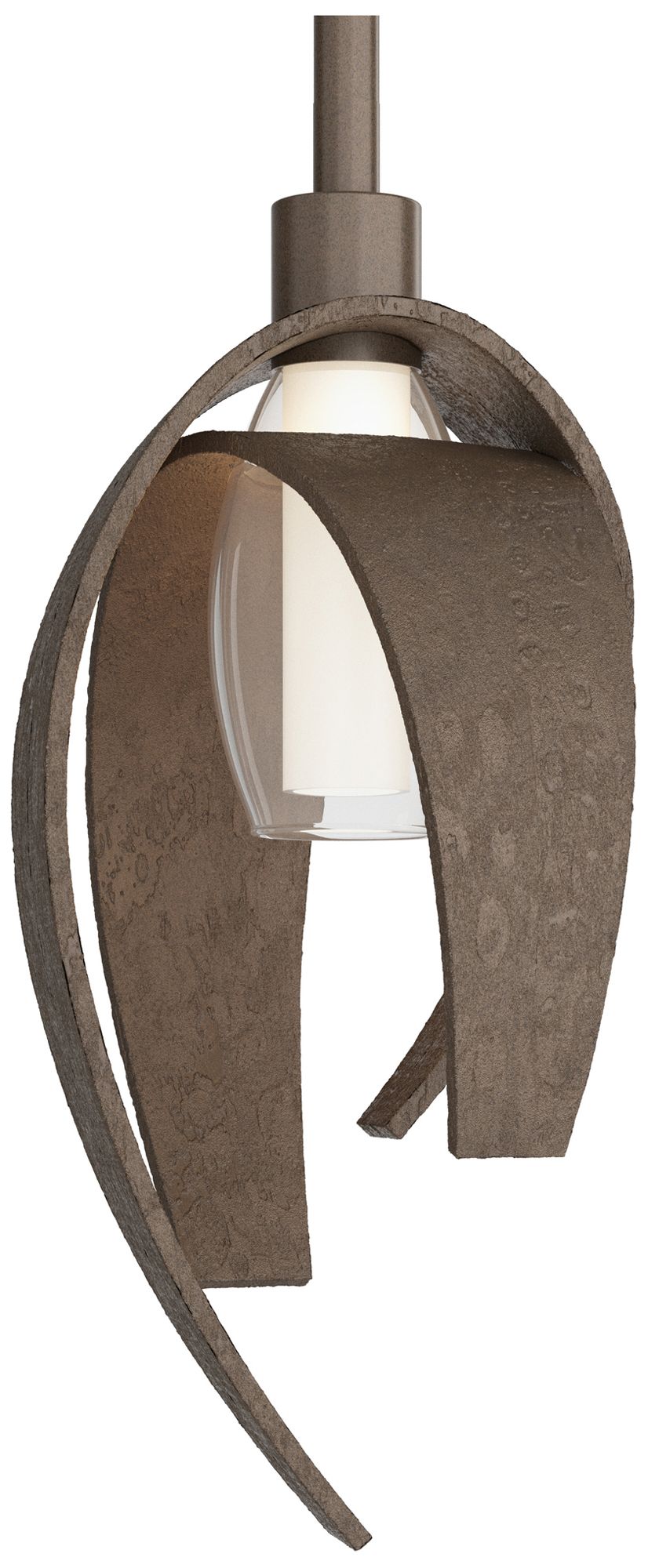 Corona 6" Wide Bronze Mini Pendant