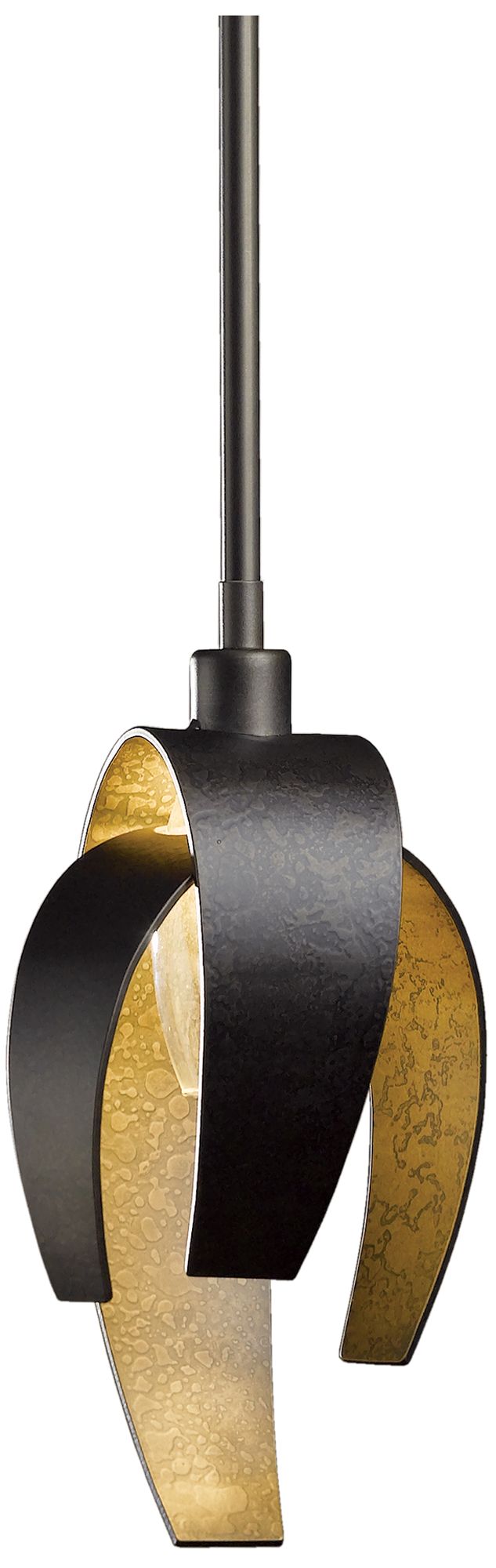 Corona 6" Wide Dark Smoke Mini Pendant