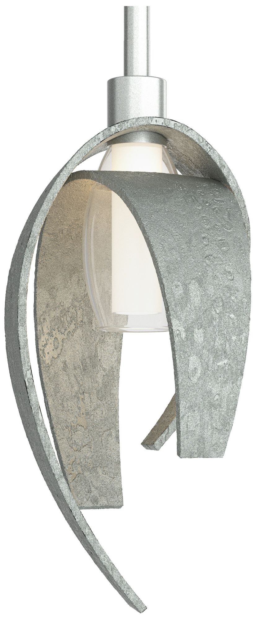 Corona 6" Wide Vintage Platinum Mini Pendant