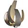 Corona 9.7"H Oil Rubbed Bronze Sconce With Frosted Glass Shade