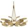 Corona Pendant - Modern Brass - Clear - Frosted Diffuser
