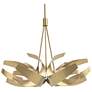 Corona Pendant - Modern Brass - Clear - Frosted Diffuser