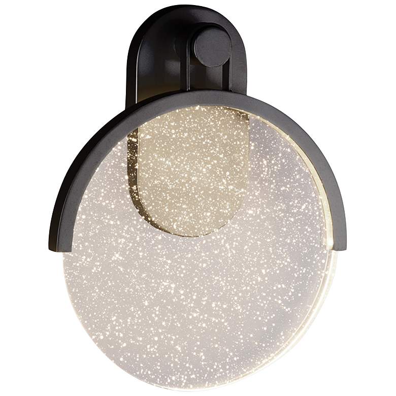 Image 1 Coronado 15" High Matte Black LED Outdoor Wall Light