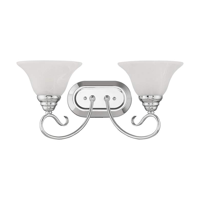 Image 3 Coronado 2-Light 8.5-in Chrome Bell Vanity Light more views