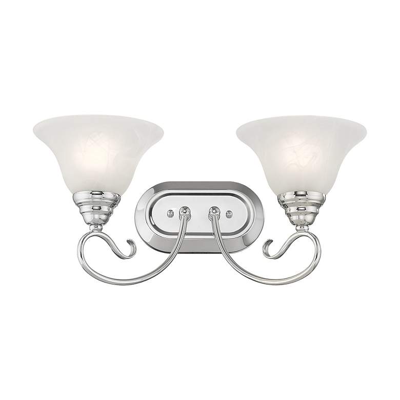 Image 4 Coronado 2-Light 8.5-in Chrome Bell Vanity Light more views