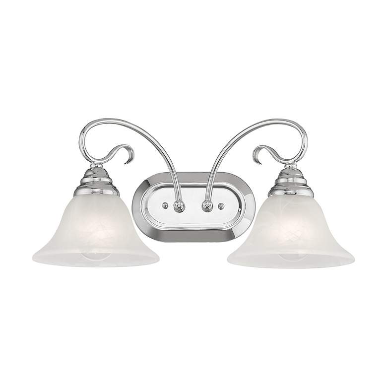Image 5 Coronado 2-Light 8.5-in Chrome Bell Vanity Light more views