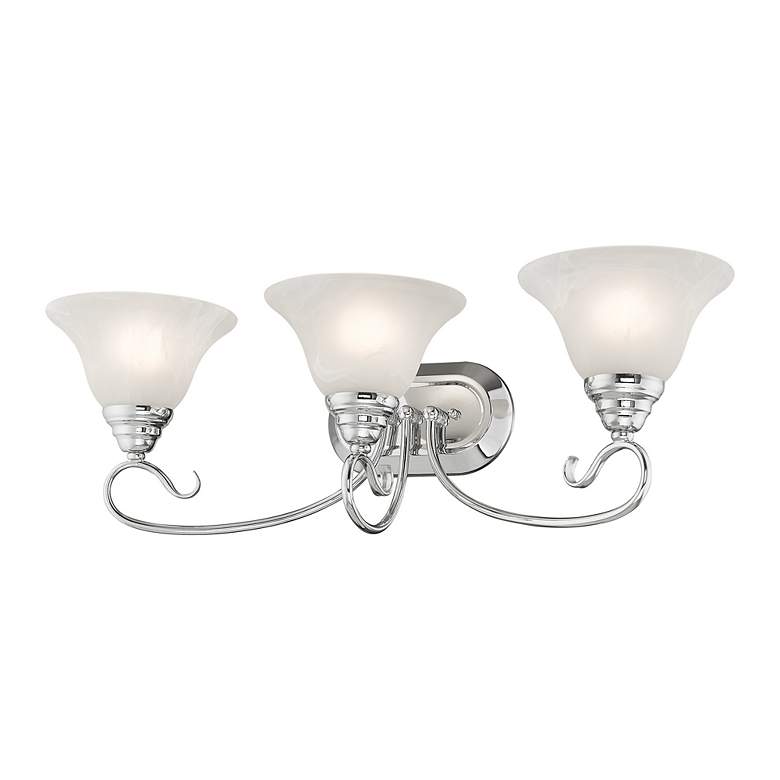 Image 6 Coronado 3-Light 8.5-in Chrome Bell Vanity Light more views