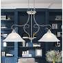 Thumbnail1 of Coronado 34 1/2" Wide Brushed Nickel 2-Light Linear Pendant