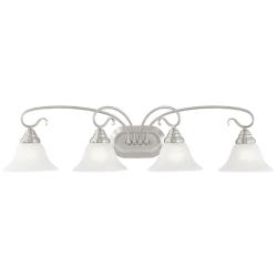 Coronado 36 1/4" Wide Brushed Nickel 4-Light Bath Light