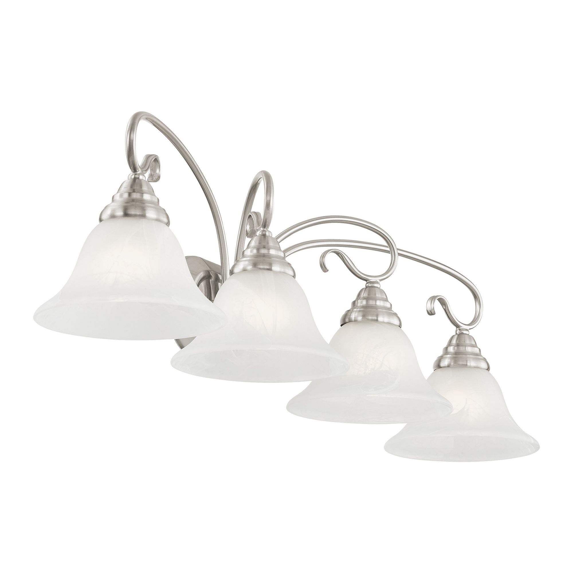 Coronado 36 1/4" Wide Brushed Nickel 4-Light Bath Light