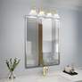 5_Coronado 4-Light 8.5-in Polished Brass Bell Vanity Light more views