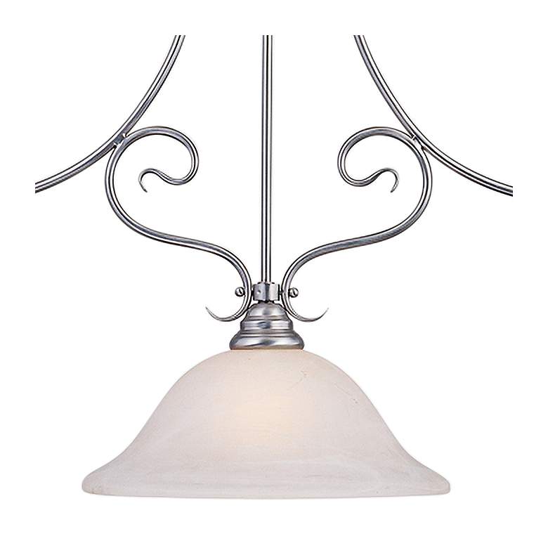 Image 4 Coronado 49" Wide Brushed Nickel 3-Light Linear Chandelier more views
