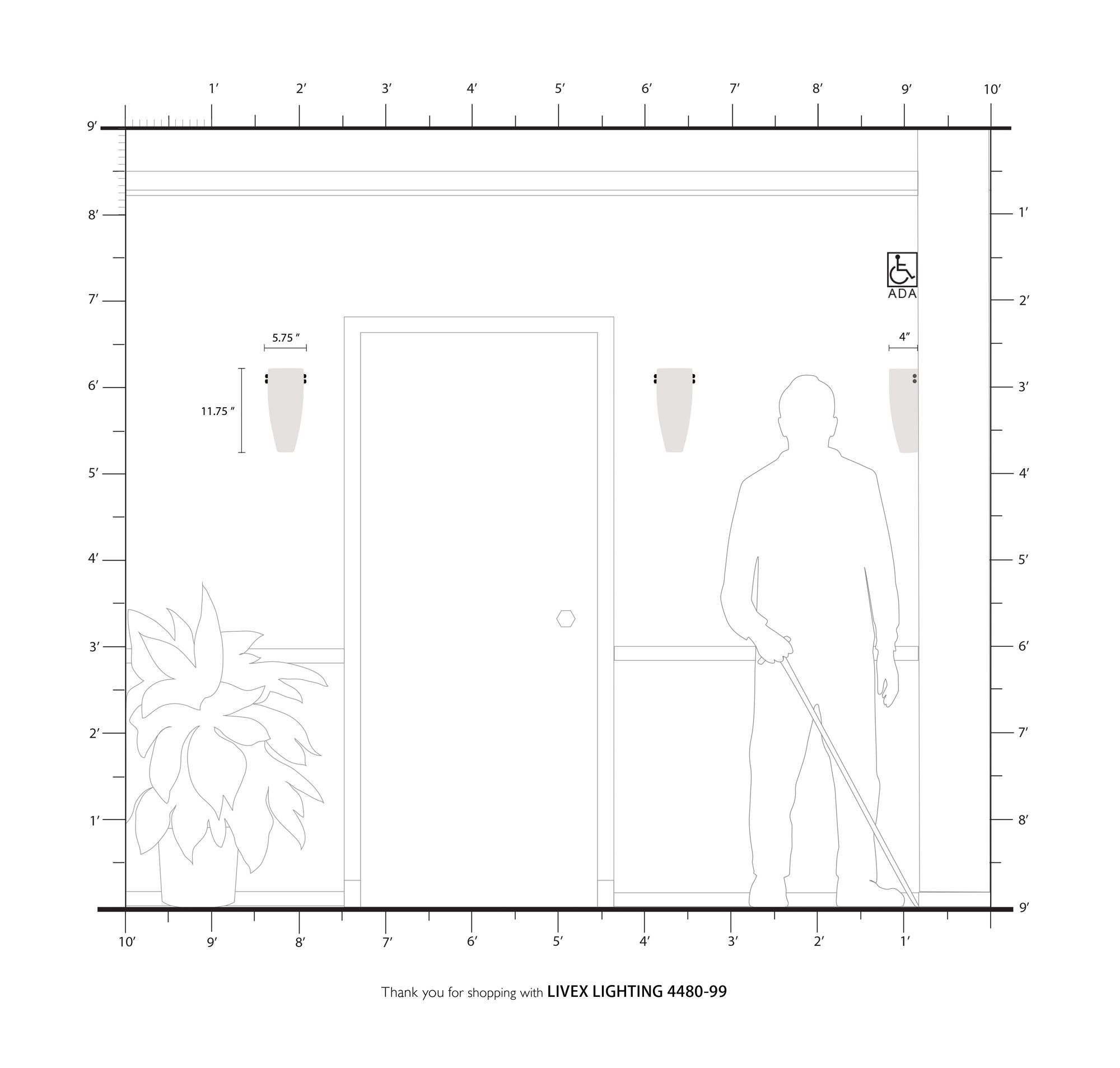 Coronado 5.75-in W 1-Light Brushed Nickel Pocket Wall Sconce in scene