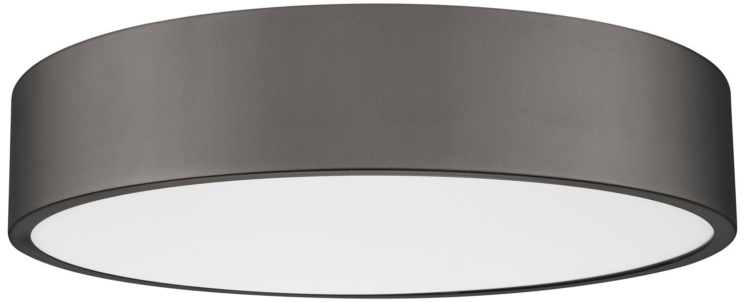 Image 6 Coronado by Z-Lite Bronze 20 inch 1 Light Flush Mount more views