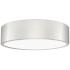 Coronado by Z-Lite Brushed Nickel 16 inch 1 Light Flush Mount