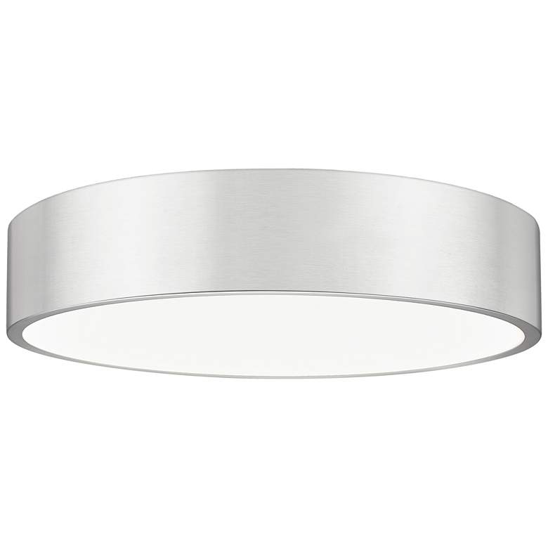 Image 1 Coronado by Z-Lite Brushed Nickel 20 inch 1 Light Flush Mount