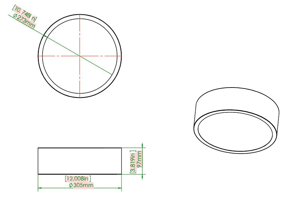 Coronado by Z-Lite Matte Black 12.25 inch 1 Light Flush Mount
