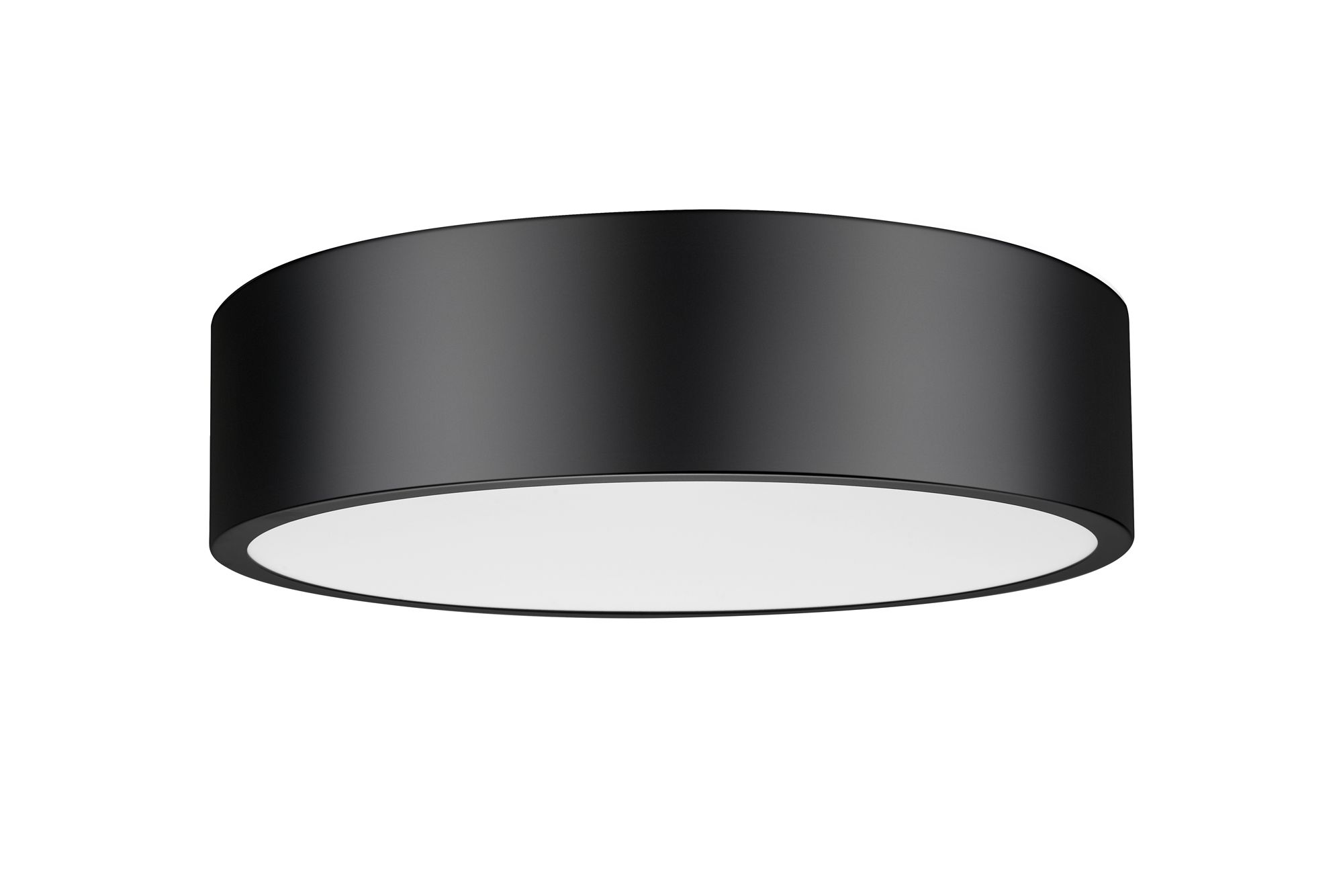 Image 6 Coronado by Z-Lite Matte Black 16 inch 1 Light Flush Mount more views