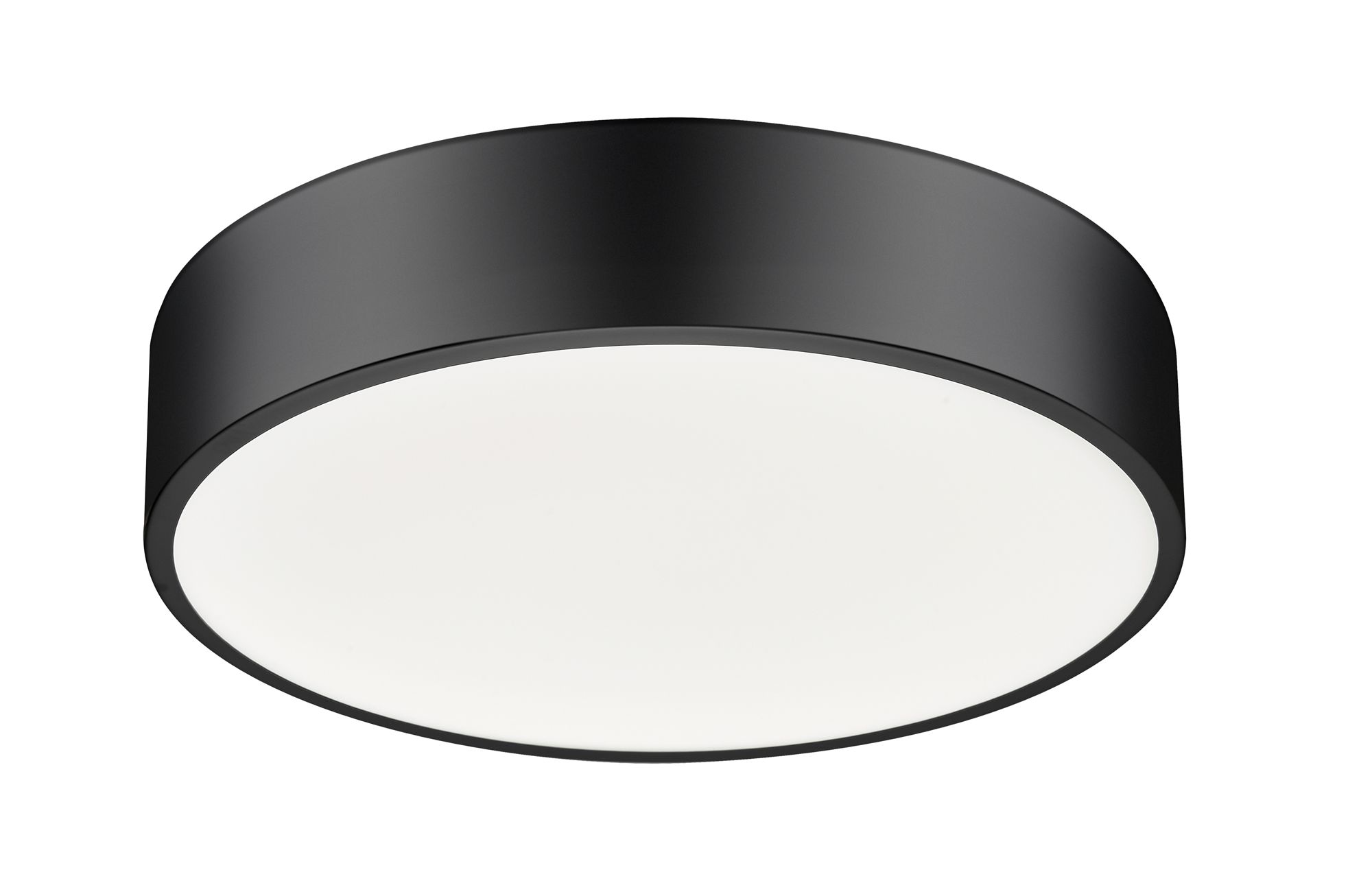 Image 6 Coronado by Z-Lite Matte Black 20 inch 1 Light Flush Mount more views