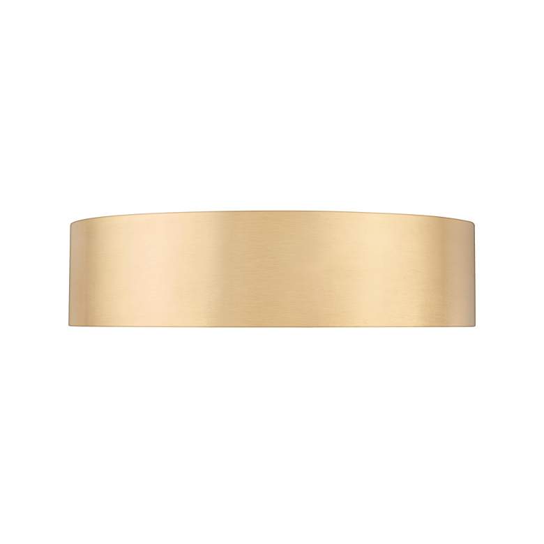 Image 4 Coronado by Z-Lite Modern Gold 16 inch 1 Light Flush Mount more views