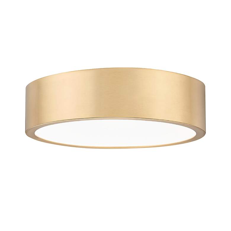 Image 7 Coronado by Z-Lite Modern Gold 16 inch 1 Light Flush Mount more views