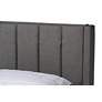 3_Coronado Gray Tufted Fabric 3-Drawer Full Platform Bed more views
