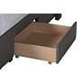 4_Coronado Gray Tufted Fabric 3-Drawer Full Platform Bed more views