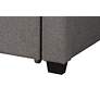 5_Coronado Gray Tufted Fabric 3-Drawer Full Platform Bed more views