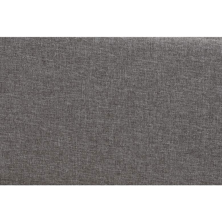 Image 6 Coronado Gray Tufted Fabric 3-Drawer Full Platform Bed more views