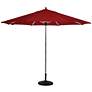 Coronado Sands 8 3/4-Foot Jockey Red Patio Umbrella