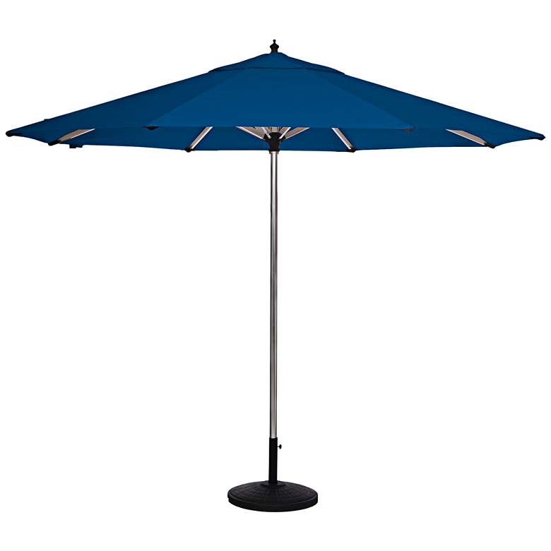 Image 1 Coronado Sands 8 3/4-Foot Pacific Blue Patio Umbrella