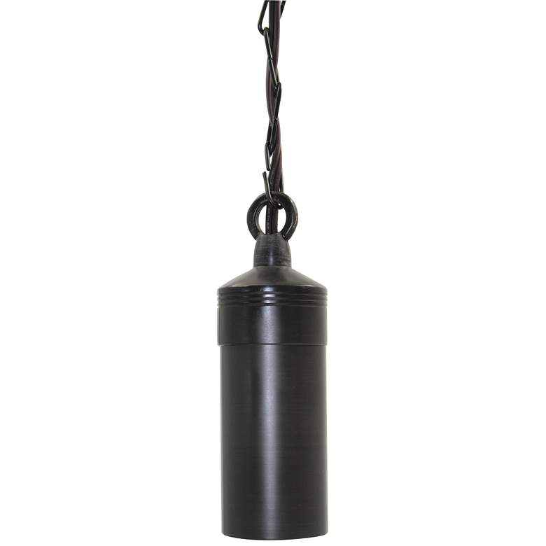 Image 1 Correy 7 1/4 inch High Low Voltage Brass Finish Hanging Spot Light