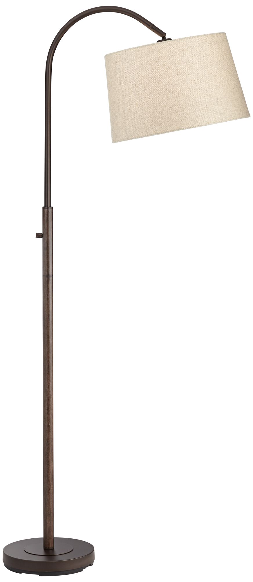 Image 2 Corrie 67" High Bronze Downbridge Floor Lamp