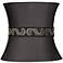 Corset Black Lamp Shade with Studs 11x12x11 (Spider)